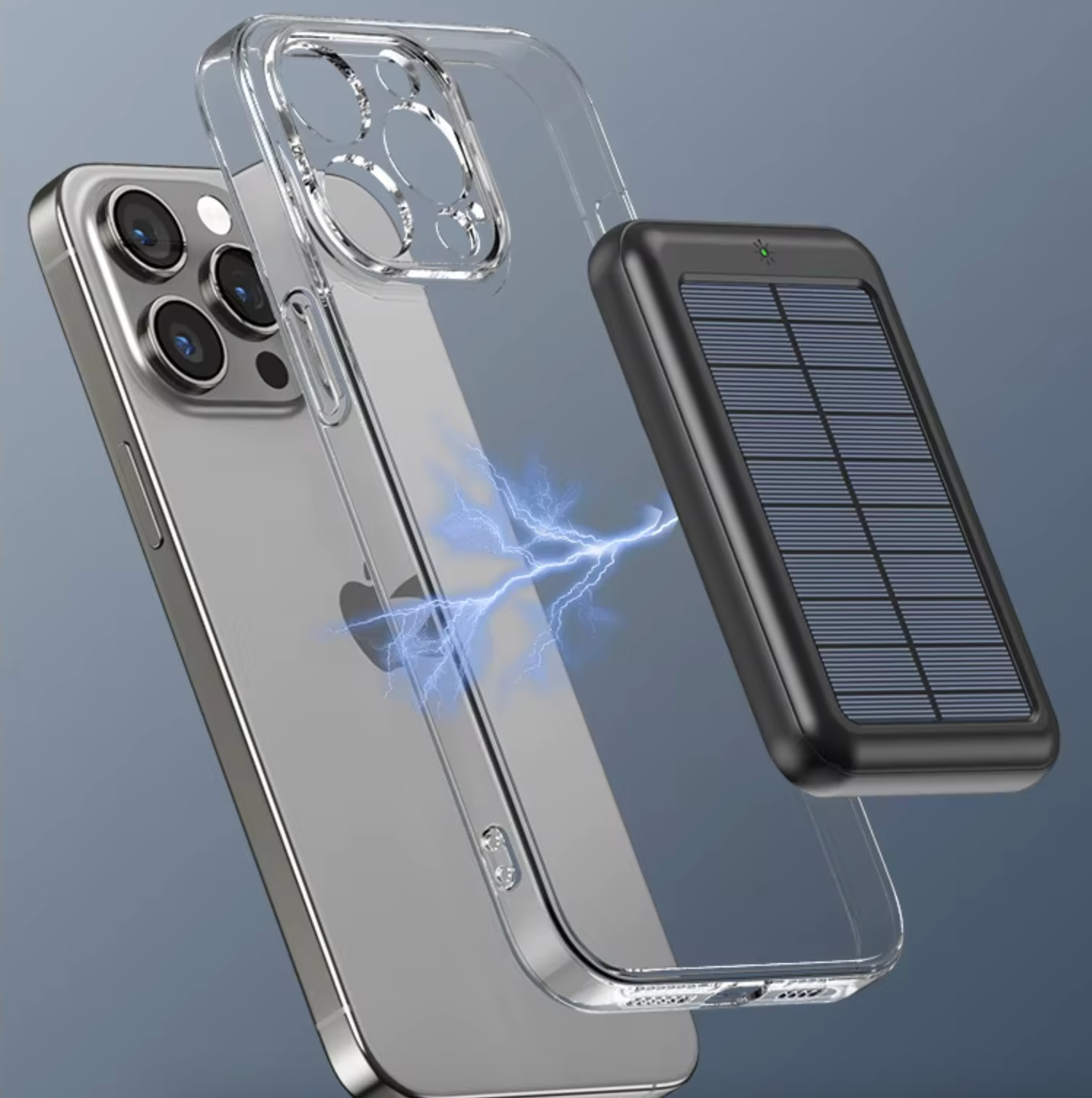 20,000mAh Magnetic Wireless Solar Power Bank – Fast Charging Portable Charger with USB & Type-C
