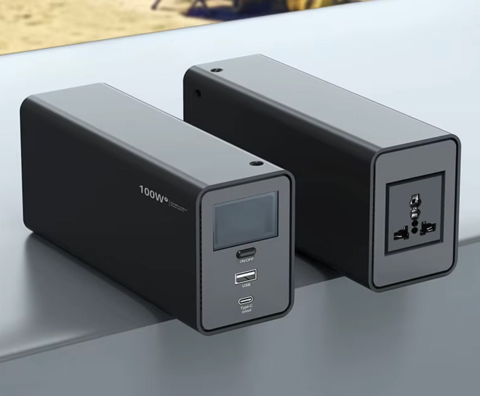 100W Portable Power Station – 27,000mAh Battery with USB-C PD, AC Output & Fast Charging USB-A Ports