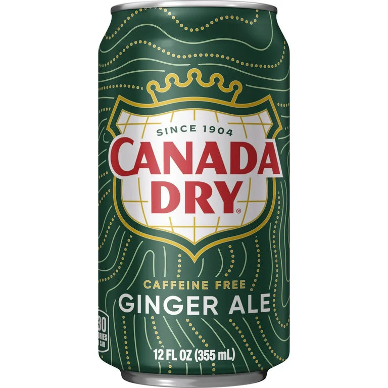 Canada Dry Ginger Ale 355ml Caffeine-Free