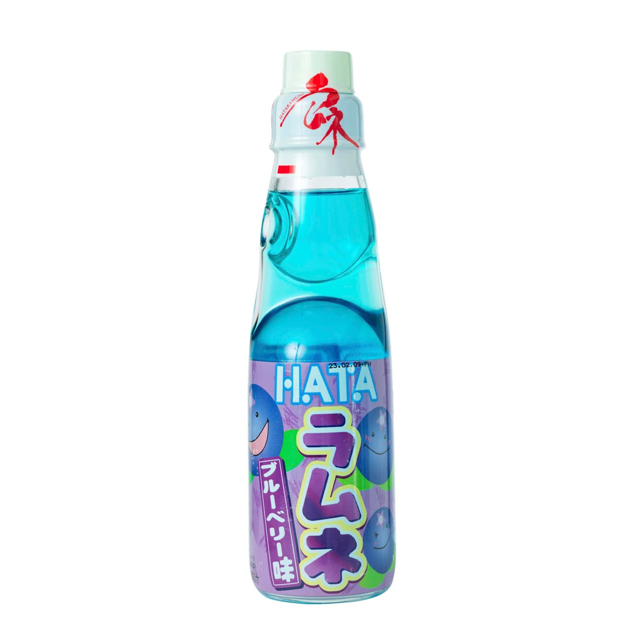 Ramune Hatakosen Blueberry 200ml Made in Japan