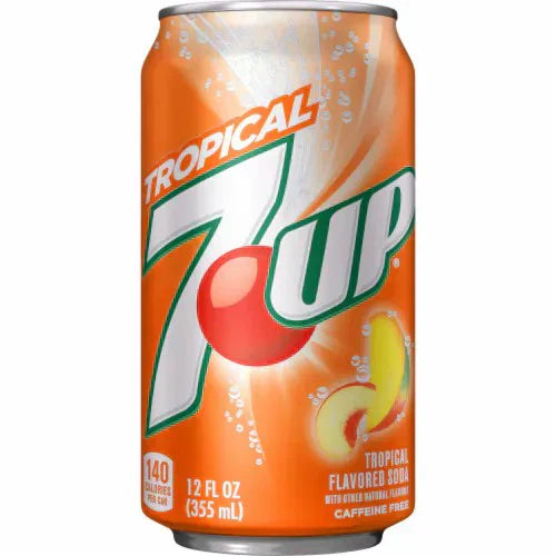 Exclusieve 7UP Shirley Temple Granaatappel en Kers 355ml Cafeïnevrij