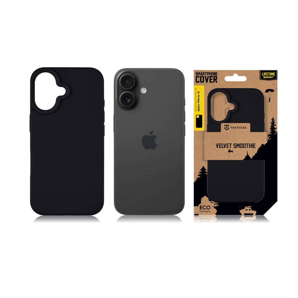 Tactical iPhone 16 Velvet Smoothie Back Cover Sangria