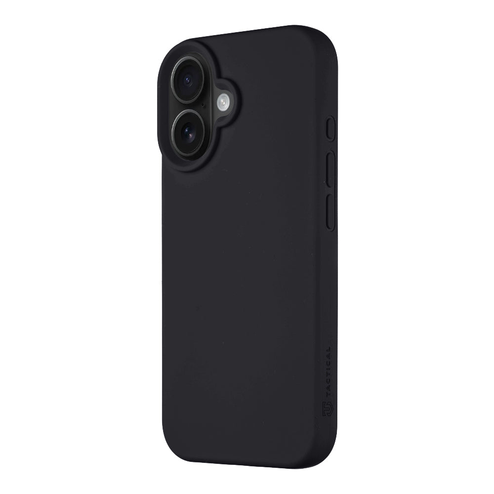 Tactical iPhone 16 MagForce Velvet Smoothie Cover Foggy voor Tactical Lichtgrijs