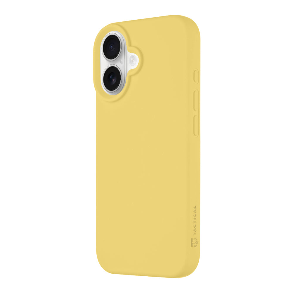 Tactische iPhone 16 MagForce Velvet Smoothie Cover Banana voor Signal Yellow