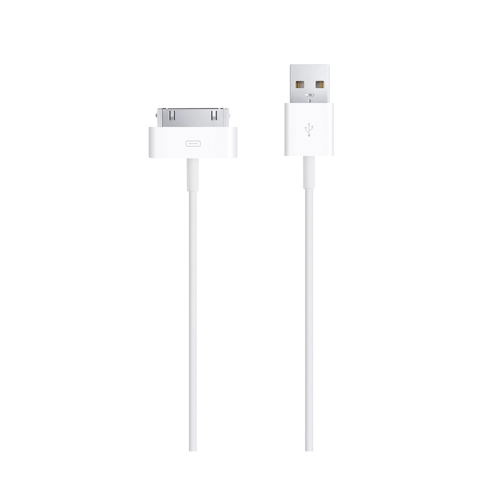 Apple 30-pin naar USB Kabel Wit – Oplaad- en Datakabel voor iPhone, iPad & iPod