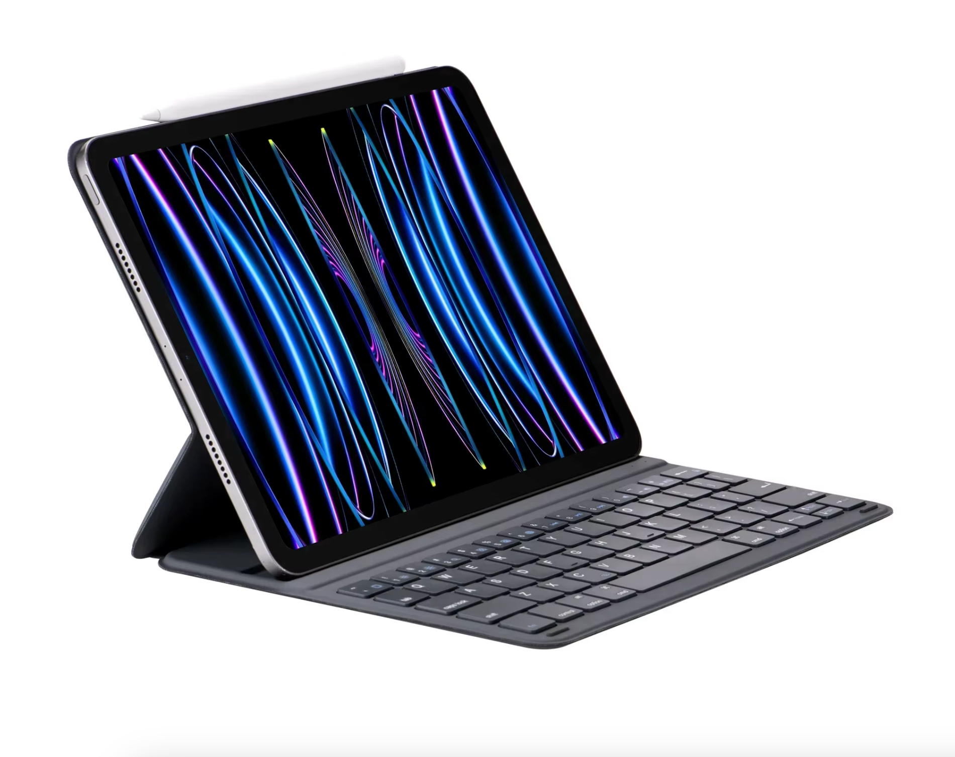 Lightweight Portable Keyboard Case for iPad Air 11/13 2024 M2 – Smart Folio Cover for iPad 10th Gen, Air 4/5 10.9