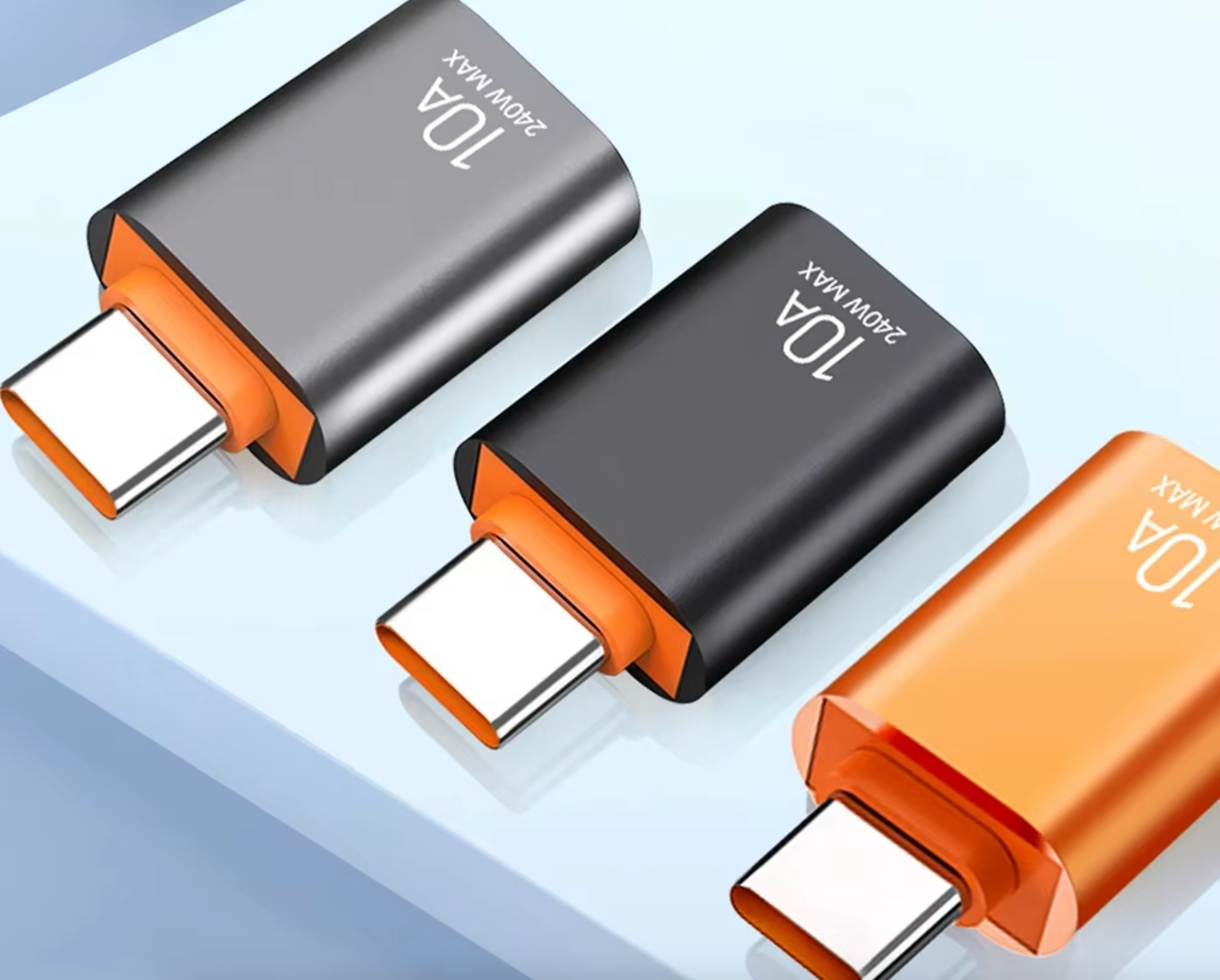 QNBILI 10A USB-C to USB-A OTG Adapter – Type-C to USB 3.0 Converter Connector