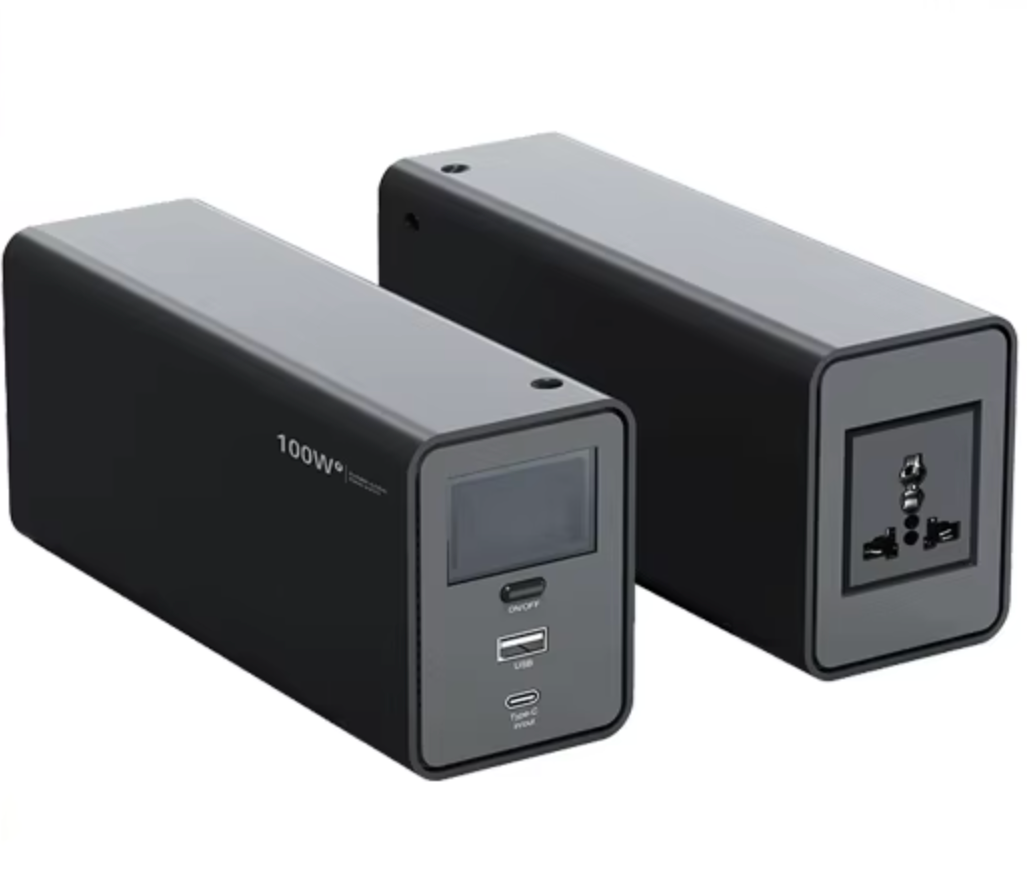 100W Portable Power Station – 27,000mAh Battery with USB-C PD, AC Output & Fast Charging USB-A Ports