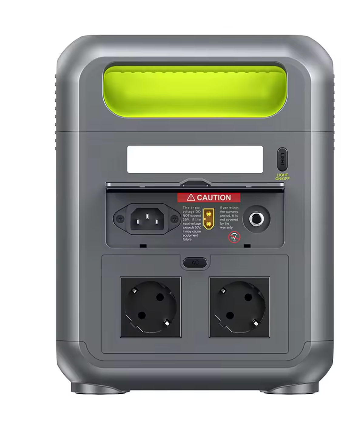 EcoPower FOSSiBOT F1200 Portable Power Station, 1024Wh LiFePO4 Solar Generator, with 2 1200W Power Boost 2400W AC Output 100W Type C, Suitable for Travel, Camping and Home Use