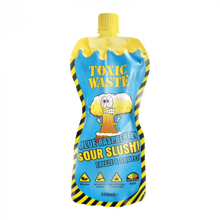 Toxic Waste Slush Blue Raspberry 250ml