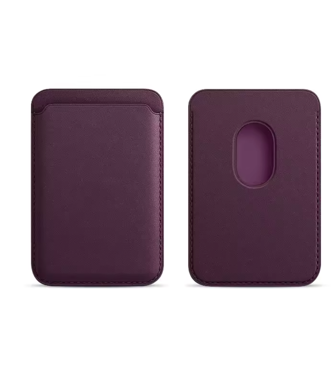 Magnetic Leather Wallet Phone Case – Luxury MagSafe Card Holder Cover for iPhone 13/14/15/16 Pro (Max) 17 and Samsung S24/S25 Ultra