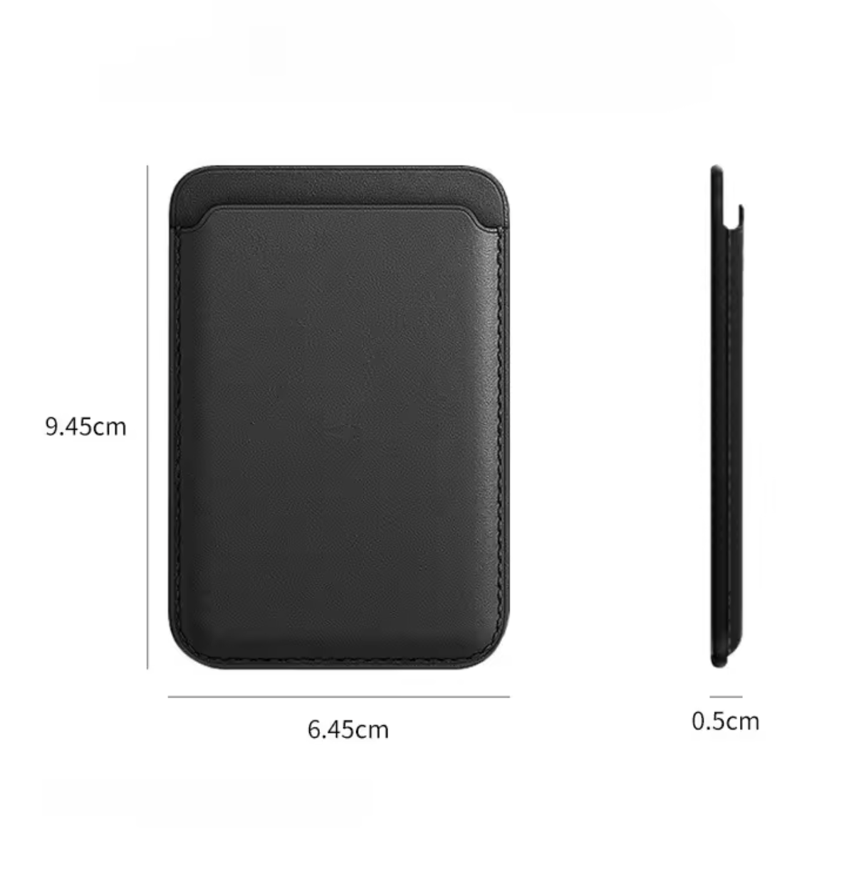 Magnetic Leather Wallet Phone Case – Luxury MagSafe Card Holder Cover for iPhone 13/14/15/16 Pro (Max) 17 and Samsung S24/S25 Ultra