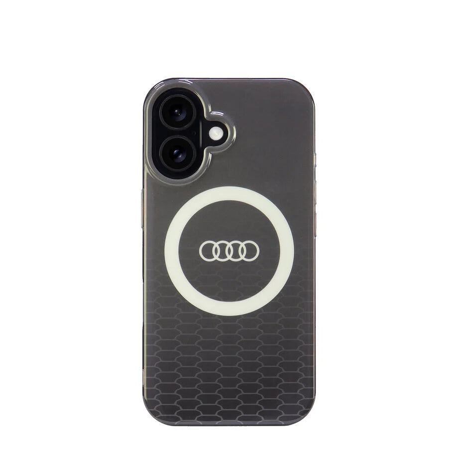 Audi iPhone 16 Achterkant hoesje IML Q5 Zwart