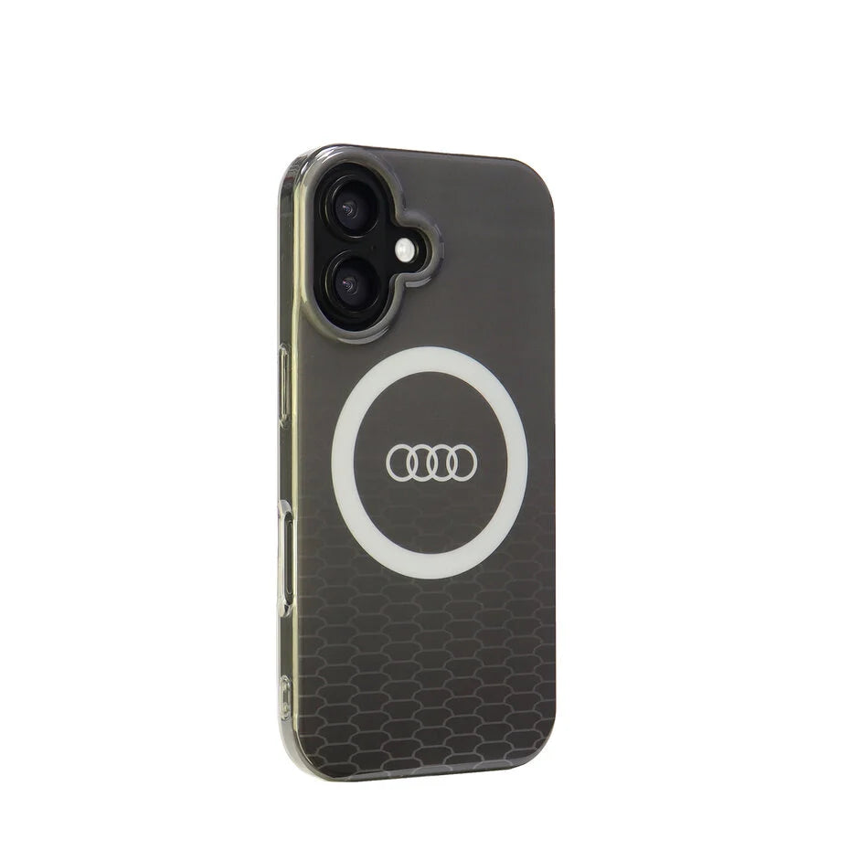 Audi iPhone 16 Achterkant hoesje IML Q5 Zwart