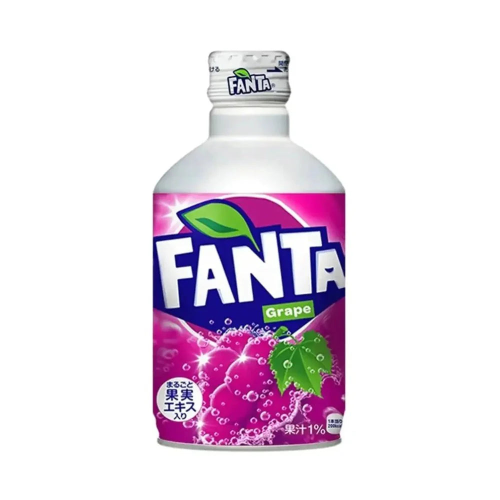 Fanta Grape Aluminium Bottle 300ML (Made in Japan)