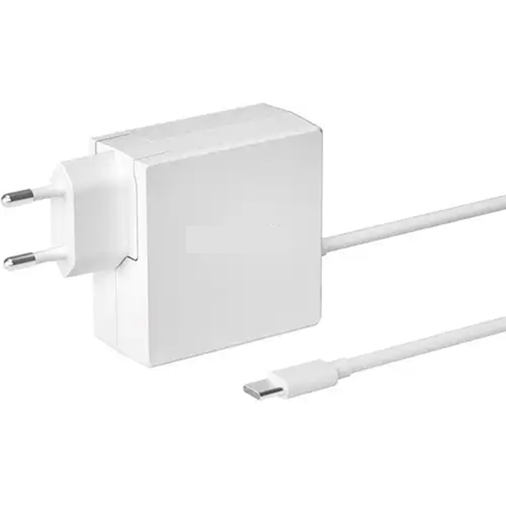 65W Super Fast USB-C Home Charger - Krachtige Snellader met 2M Kabel Wit – Geschikt voor Laptop, Telefoon & Tablet