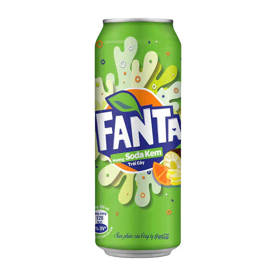 Fanta Cream Soda Fruitig 320ml