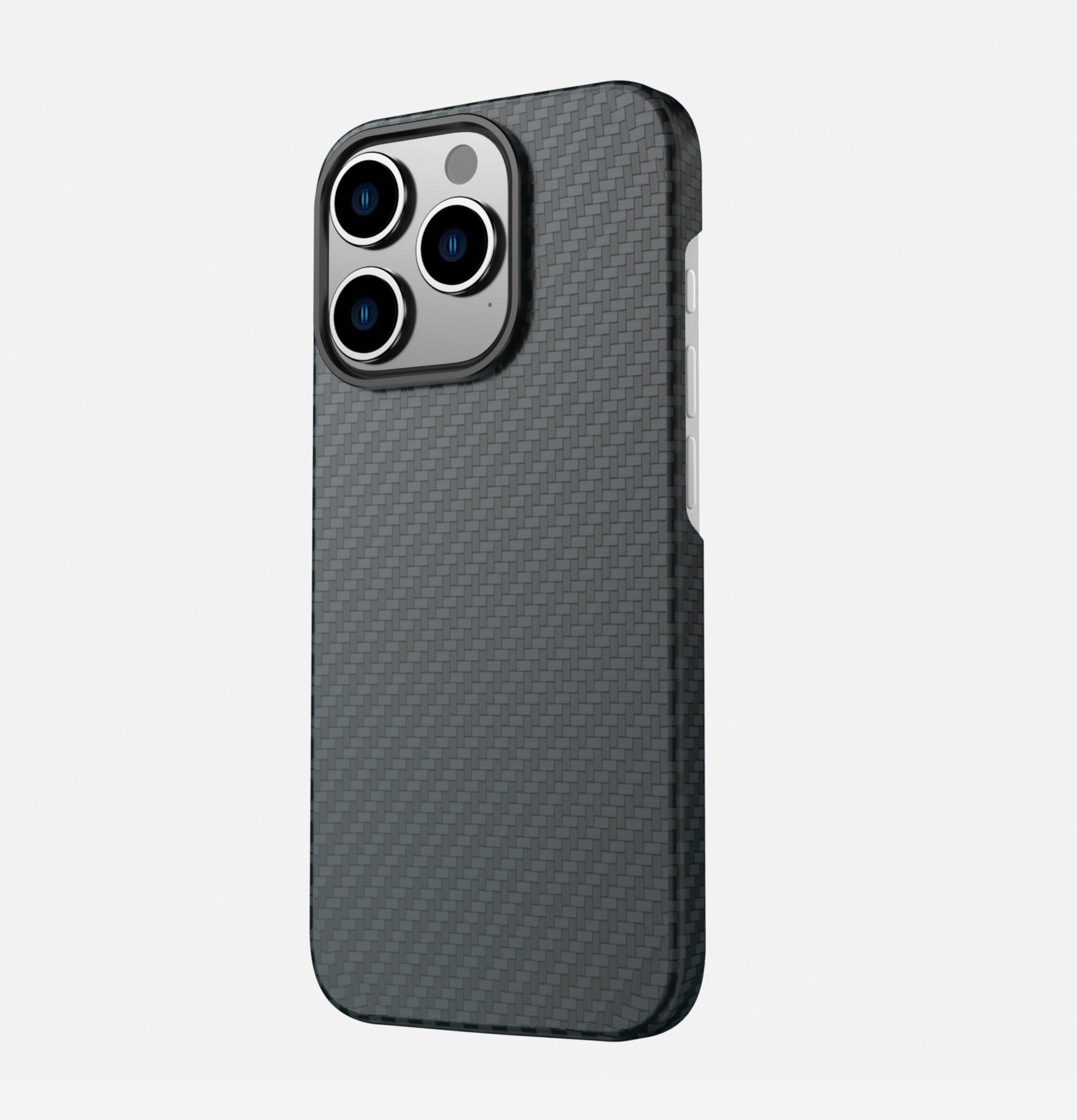 Swissten iPhone 16 Magsafe Carbon Case Zwart