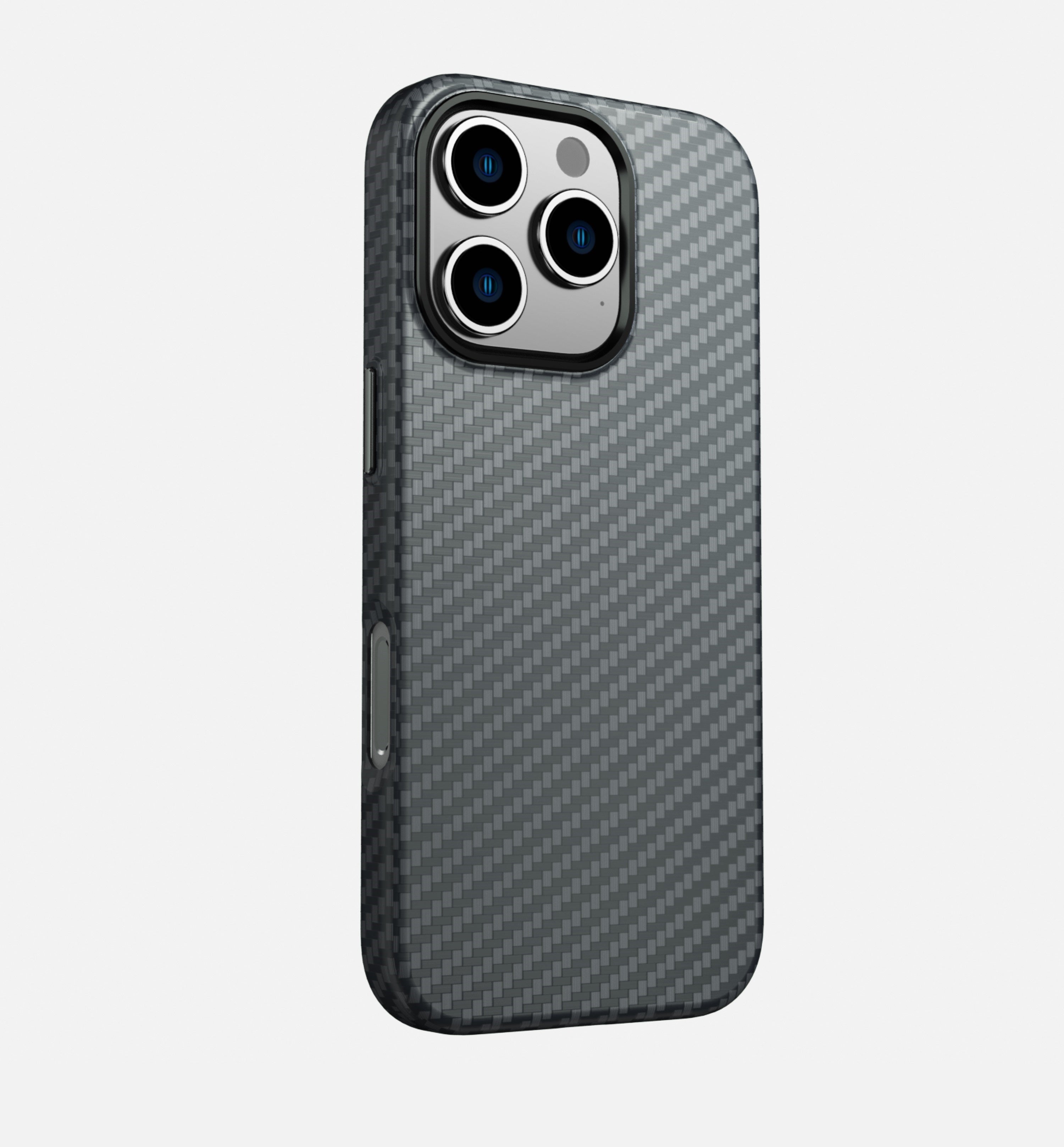 Swissten iPhone 16 Carbon MagStick Shell Case Groen