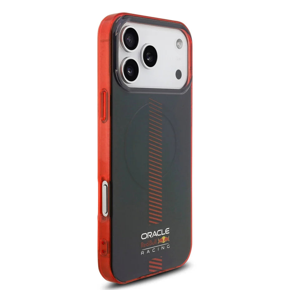 Red Bull Racing iPhone 17 Pro Max Backcover Hoesje – MagSafe Compatibel – Double Layer Antishock Bescherming – Powerbar Design – Navy