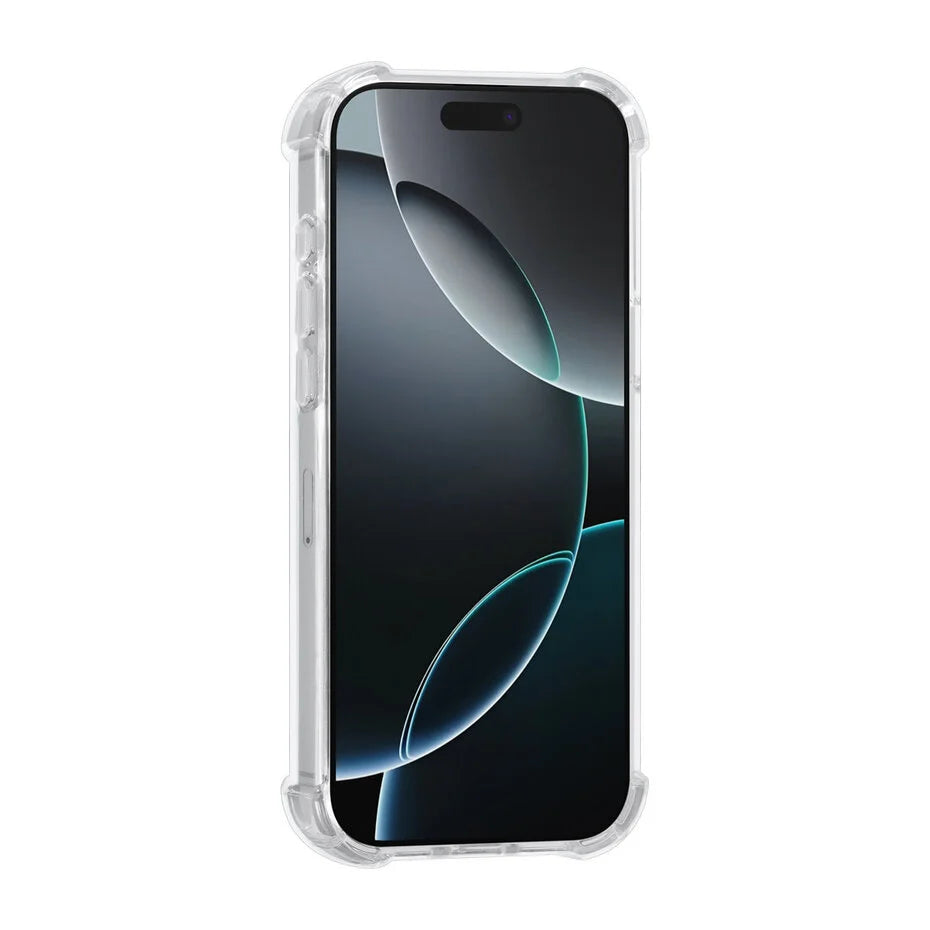 Defender iPhone 17 Pro Max Backcover Hoesje – Transparant Antishock Clear Case met Verhoogde Bescherming, Valbestendig Design & Perfecte Pasvorm